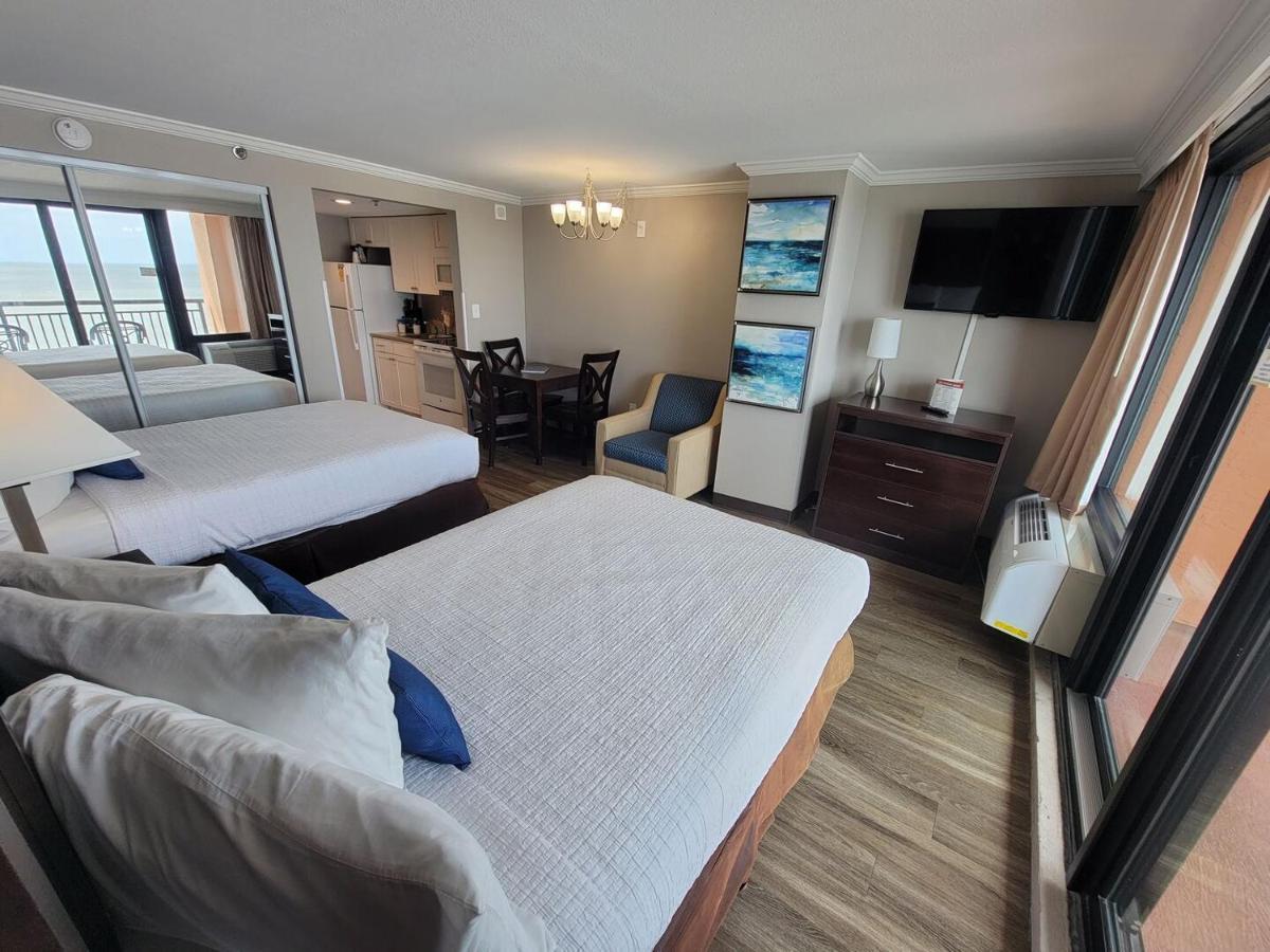 Direct Oceanfront Suite Caravelle Resort 615 Sleeps 4 Guests Миртл-Бич Экстерьер фото